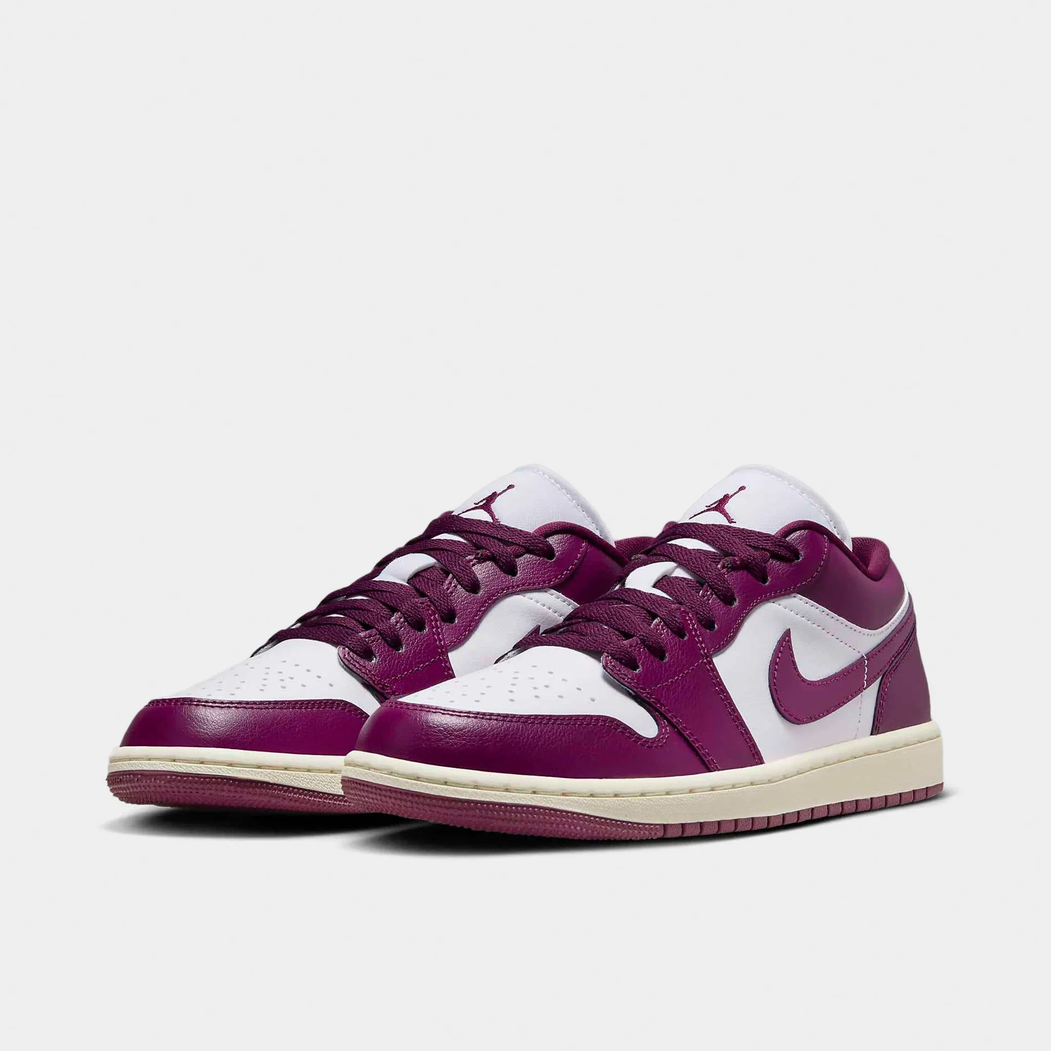 Jordan 1 Low Women's White / Bordeaux - Sail