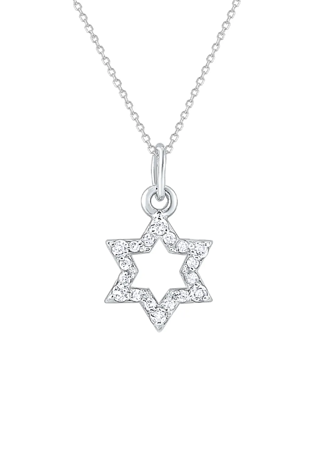 KC Designs 14KWG Diamond Star of David Pendant Necklace | 16"