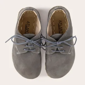 Kid's Gray Barefoot Oxfords