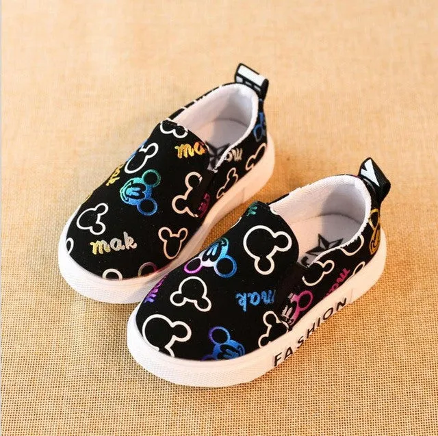 KKABBYII Boy's Girls Canvas Shoes Autumn Winter Toddler Children's Fashion Leisure Cute Soft Boots Kids For Girls Sneakers