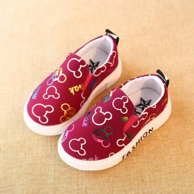 KKABBYII Boy's Girls Canvas Shoes Autumn Winter Toddler Children's Fashion Leisure Cute Soft Boots Kids For Girls Sneakers