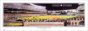 Last Night at Yankee Stadium (9/21/2008) Premium Panoramic Poster - Everlasting Images