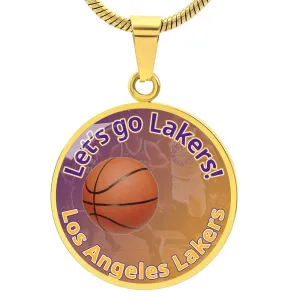 Let's go Lakers! Necklace