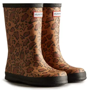 Little Kids Original First Classic Leopard Print Boot by Hunter