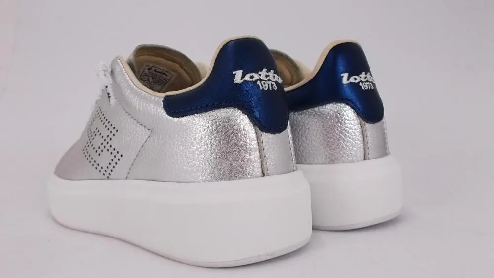 Lotto Leggenda scarpa sneakers da donna Impressions T4611 argento