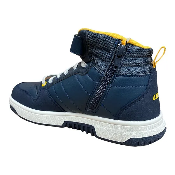 Lotto scarpa da ginnastica da bambino Rocket AMF Mid CL SL 216920 6Y3 blu