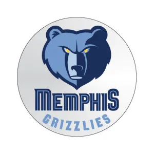 Memphis Grizzlies NBA Round Decal