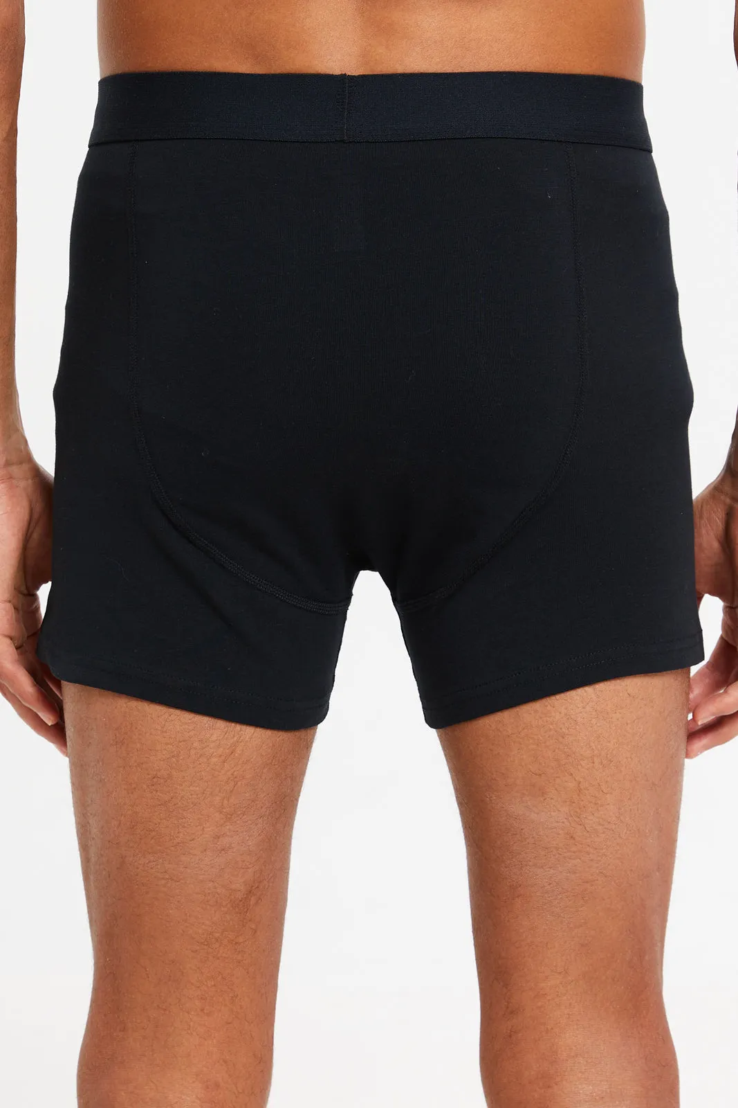 Men Black Hipster Briefs (Pack of 2)