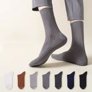 Men's Antibacterial Combed Cotton Socks