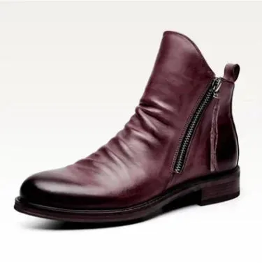 Men's Martin Ankle Leather Boots