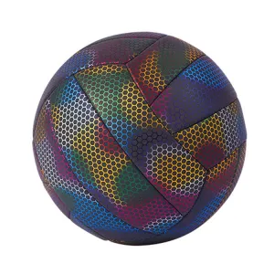 MILACHIC Fluorescent Volleyball No.5 PU Machine Stitched Volleyball(6931 Colorful)