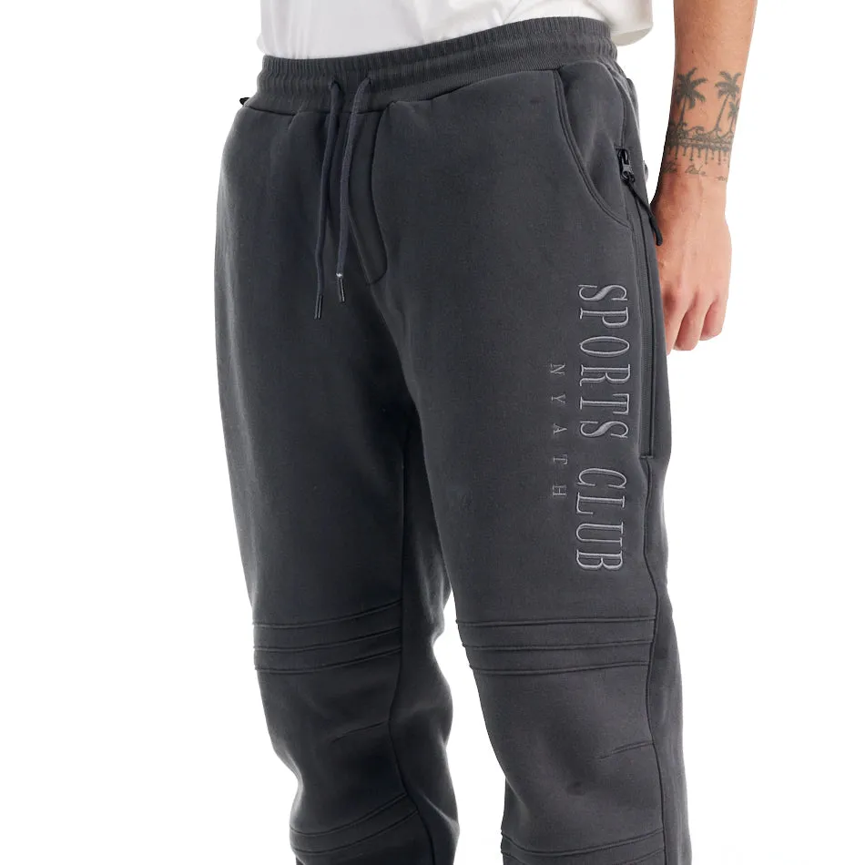 nANA jUDY Mens Sports Club Trackpant - Charcoal