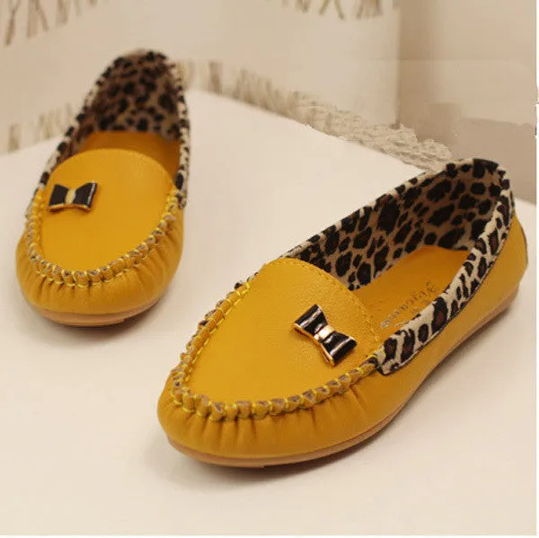 New Arrival Spring and Autumn Flats for Women Flat heel Shoes Fashion Leopard Flats Women Shoes