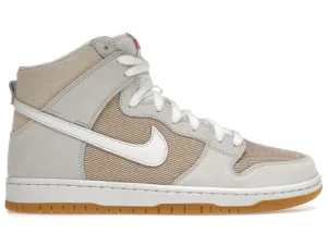 Nike Sb Dunk High Pro Iso Orange Label Unbleached Natural