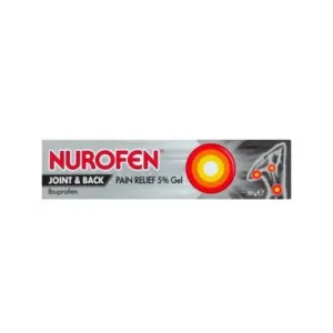 Nurofen Joint & Back Pain Relief 5% Gel - 30g