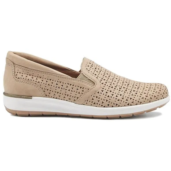 Orleans Light Taupe Nubuck Casual Shoes