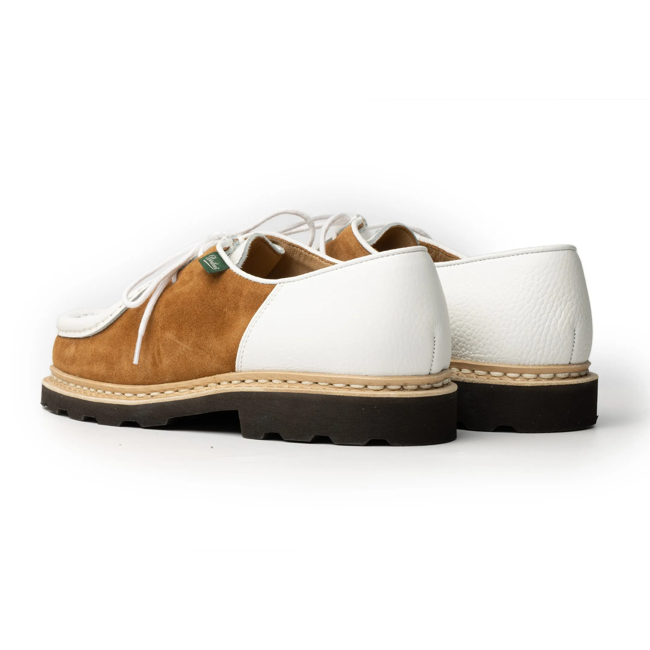 Paraboot Michael Graine Blanc / Velour Whisky