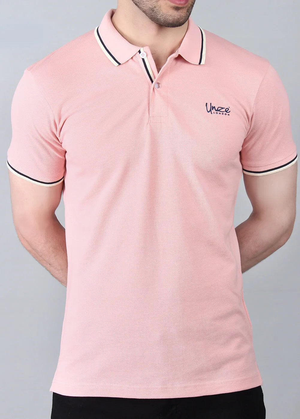 "EUGENE" Classic Short-Sleeve Polo Shirt