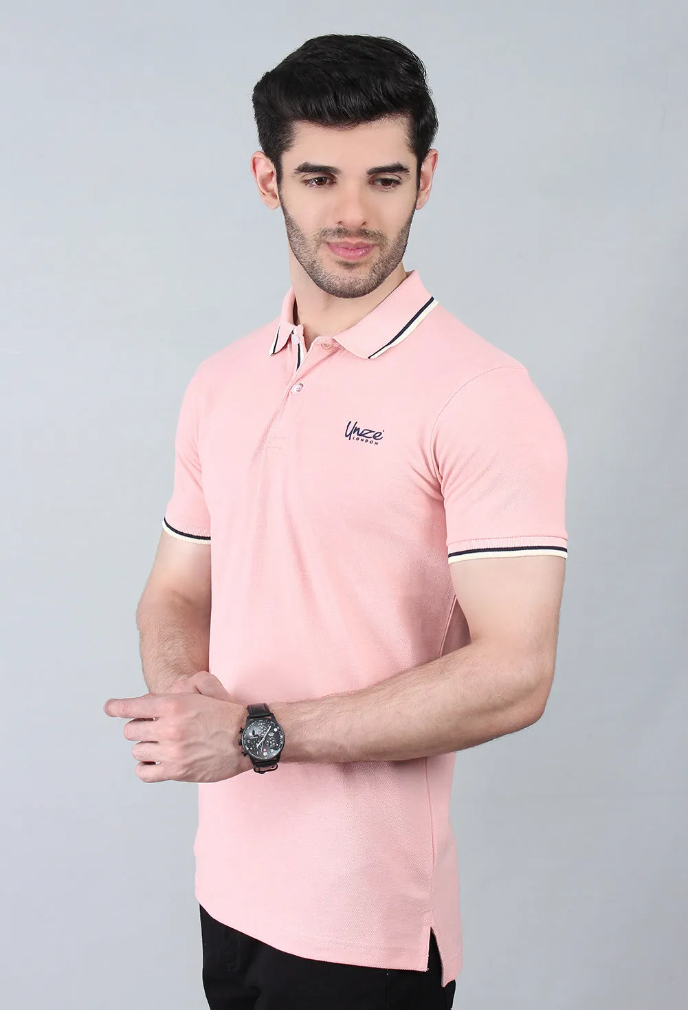 "EUGENE" Classic Short-Sleeve Polo Shirt