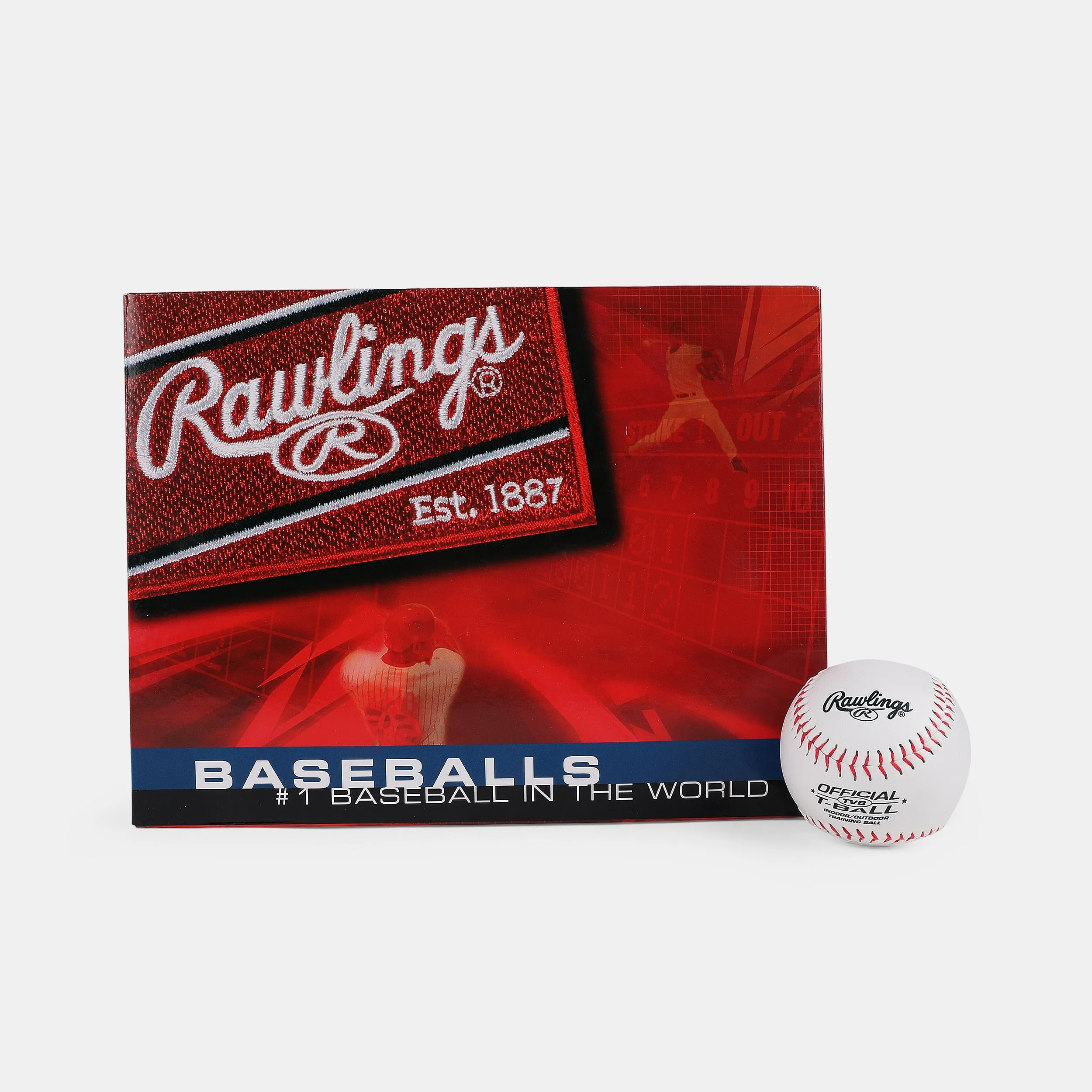 Rawlings T-Ball Training Baseball, 1 Dozen