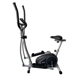 Reach C-200 Elliptical Cross Trainer with 4 Kg Flywheel for Home Gym | Exercise Cycle with 8 Level Adjustable Resistance, LCD Display & Health Tracker | Fitness & Cardio Training | 12 Months Warranty