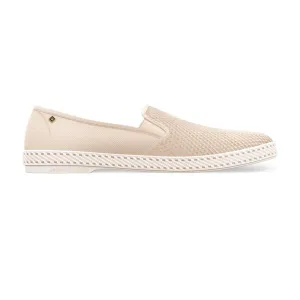 Rivieras  Classic Canvas & Mesh - Beige Damen