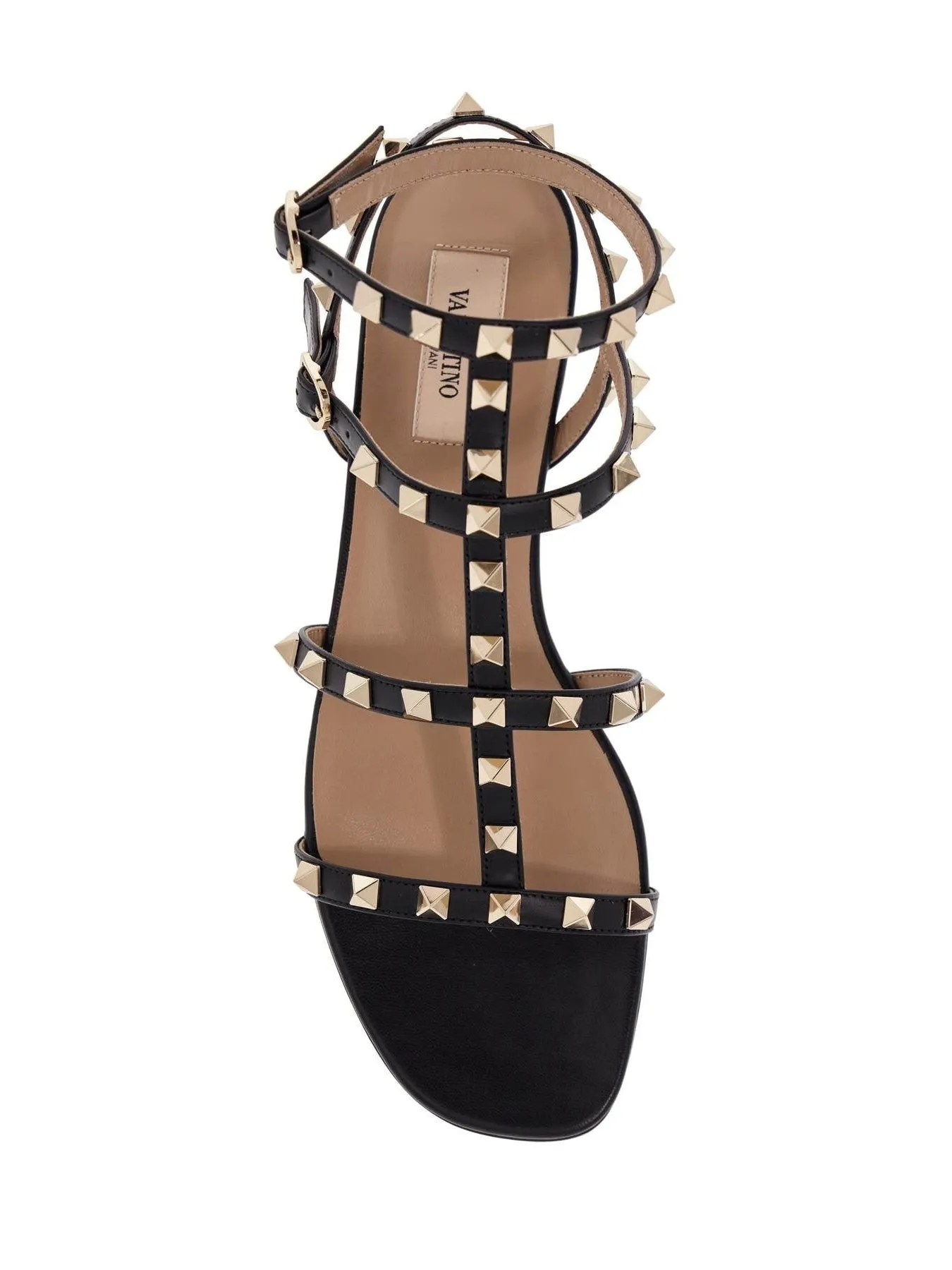 Rockstud Sandals - Leather Footwear