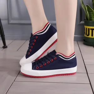 SH287 - Casual Low Top Canvas Shoes