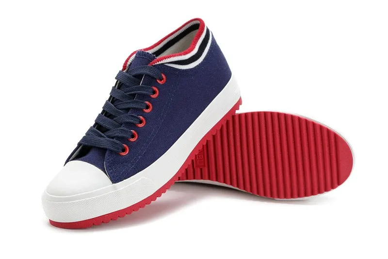 SH287 - Casual Low Top Canvas Shoes