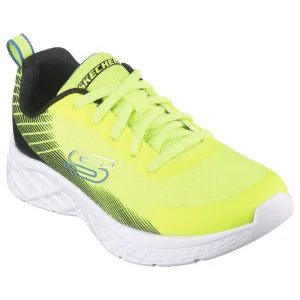 Skechers Boys Trainers Microspec II Vovrix Yellow/Black