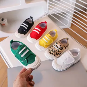 Sneakers Kids Coloful Canvas Shoes For Baby Boy Girl Brand Children Breathbale Anti-Slip zapatos Casual Indoors Barefoot Shoes