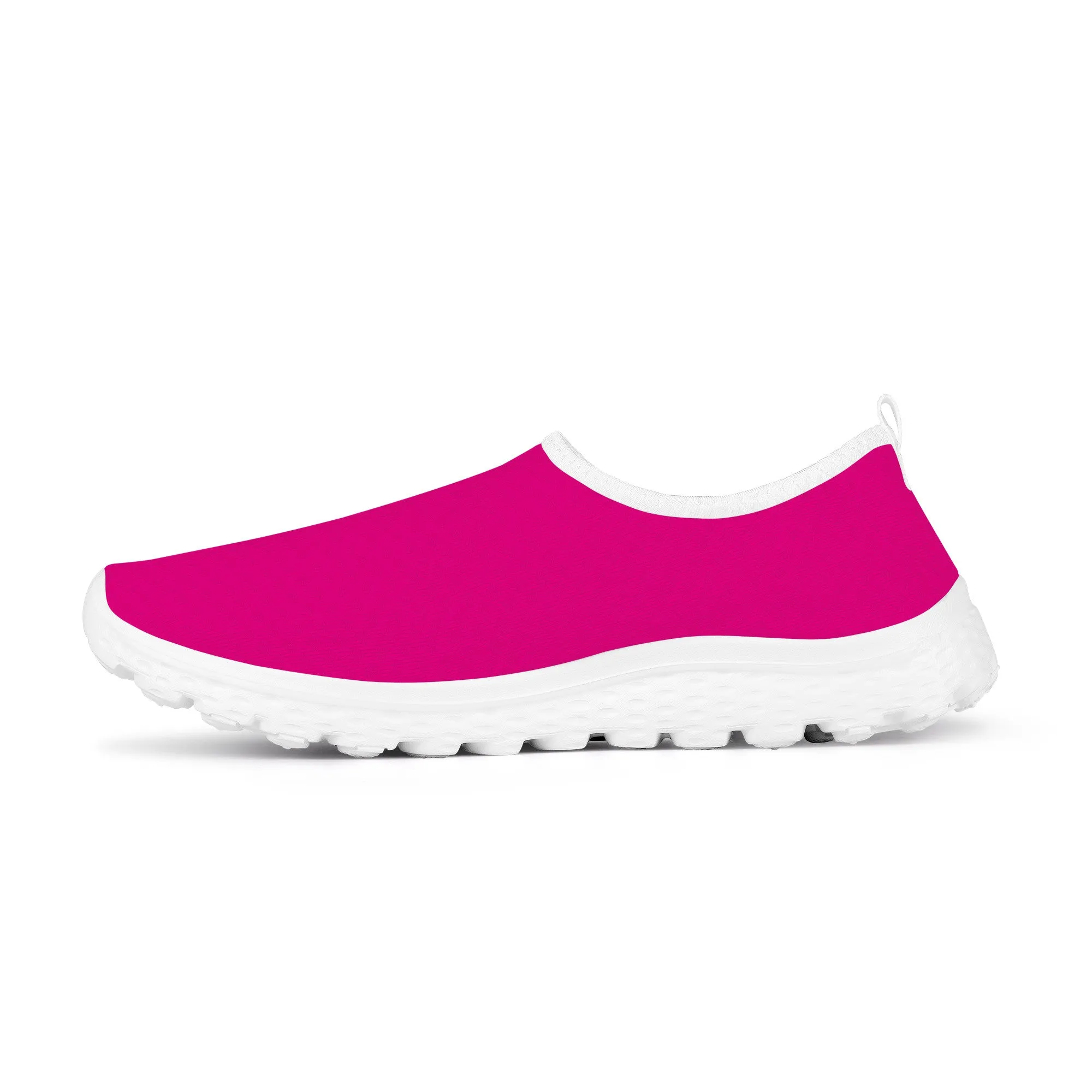 Snooty Fox Art Women's Mesh Running Shoes - Mex Pink