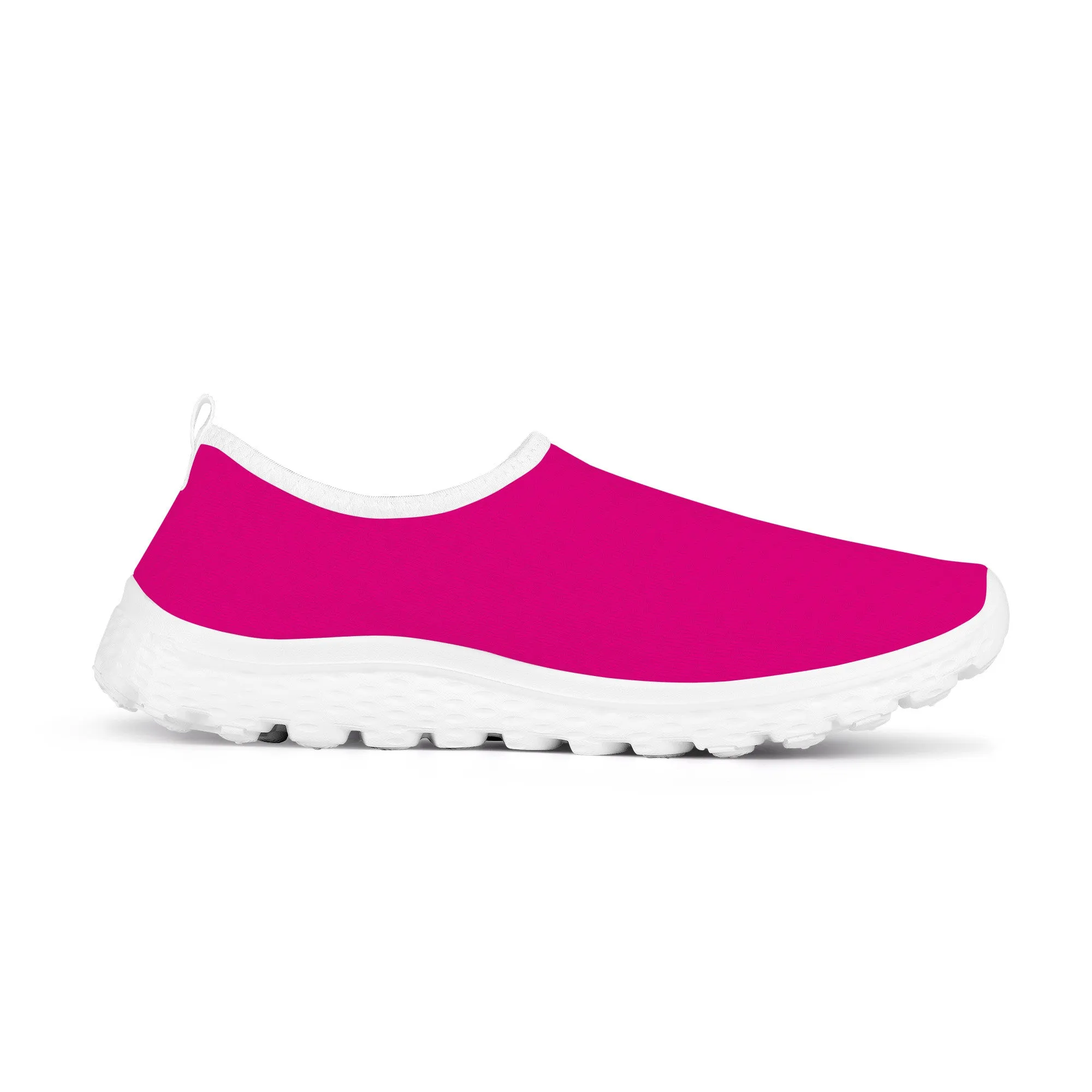 Snooty Fox Art Women's Mesh Running Shoes - Mex Pink