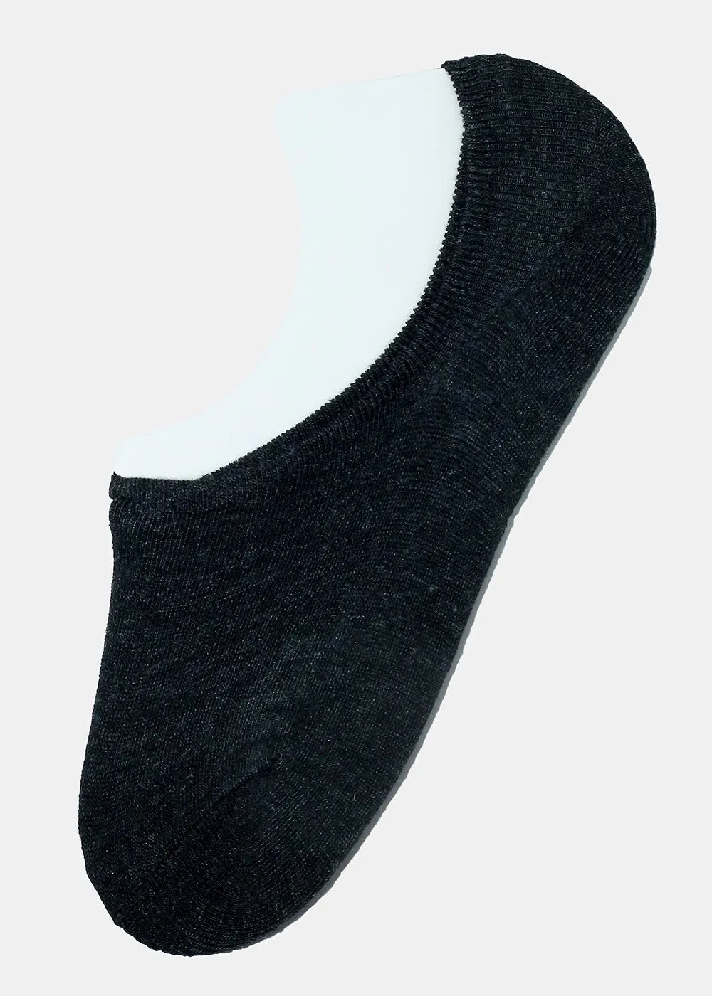 Solid Colored No-Show Socks