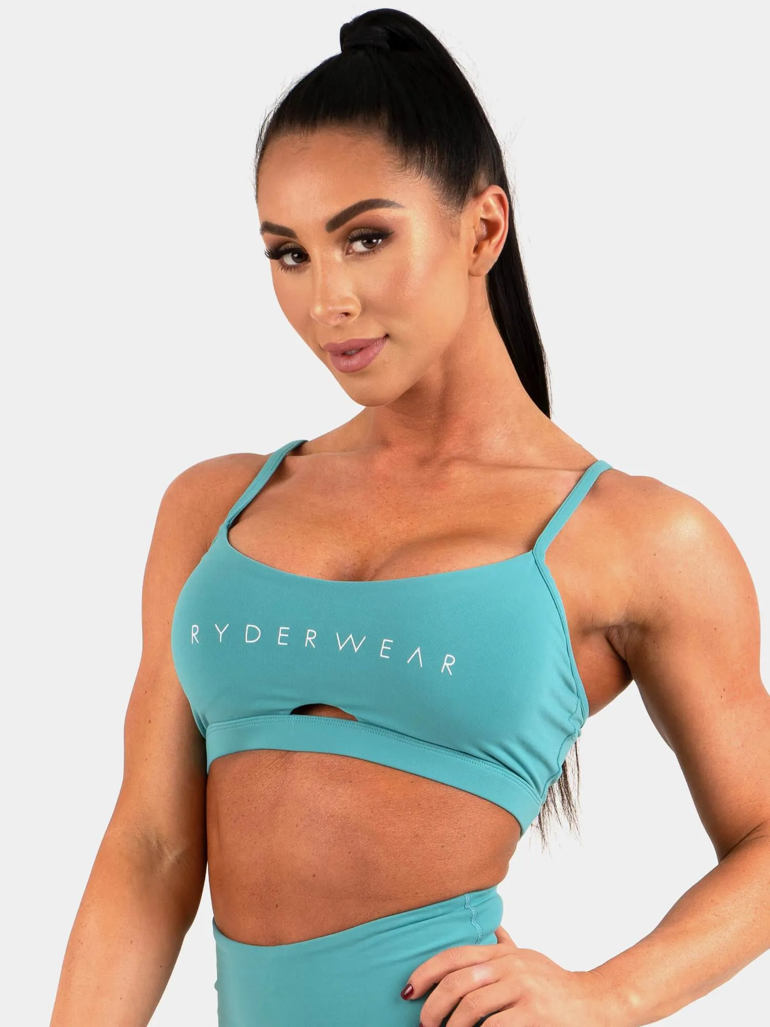 Staples Sports Bra - Teal