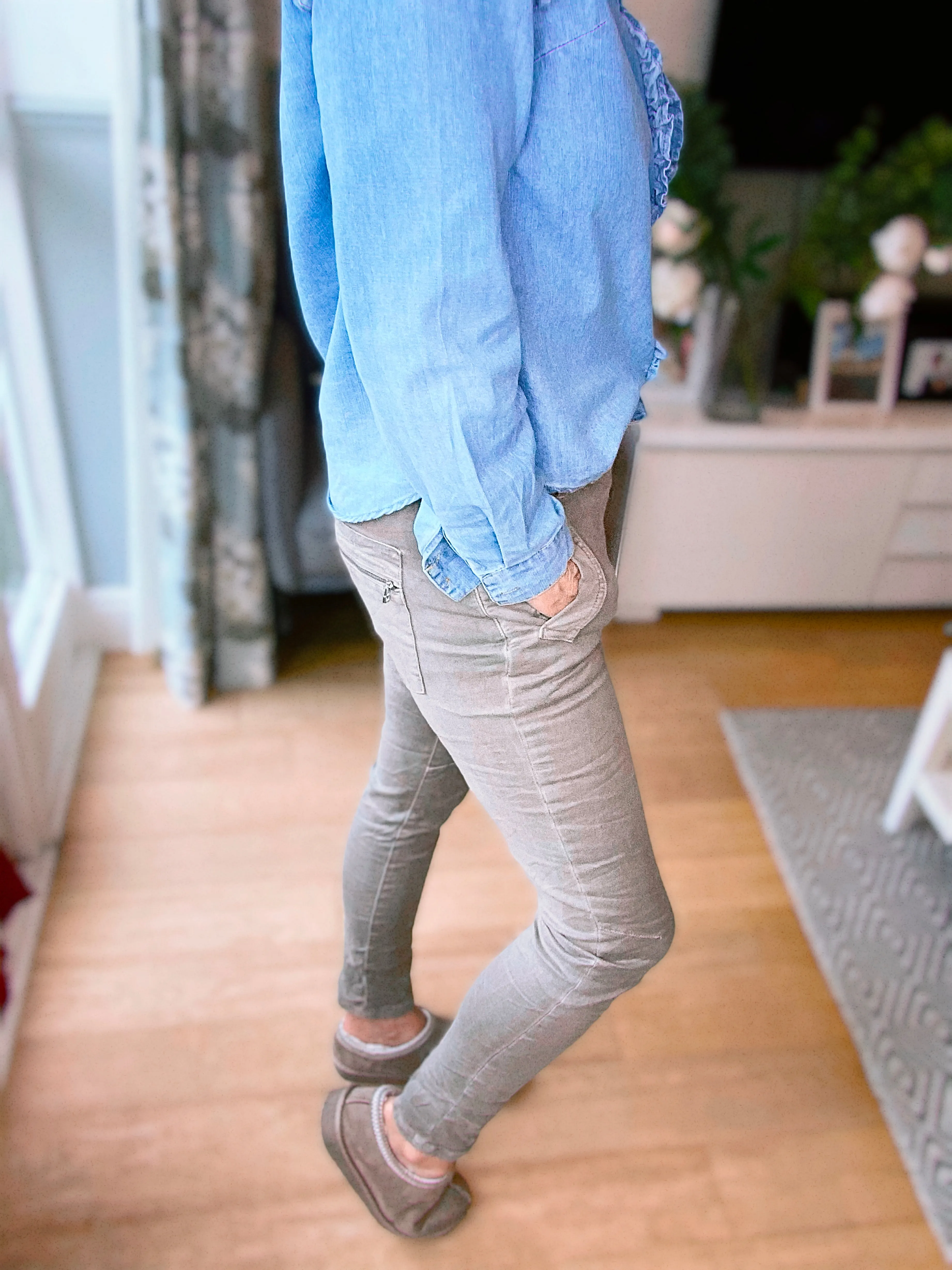 Taupe Melly & Co Jeans