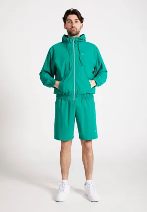 Tennis cross training jacket, emerald green