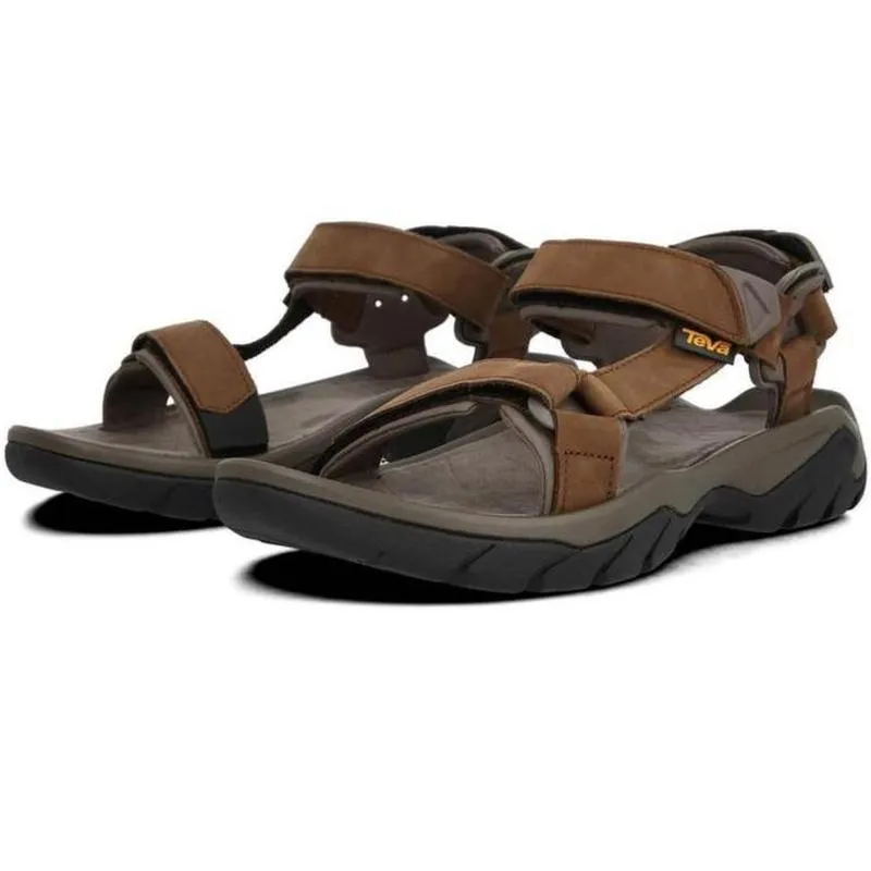 TEVA Terra FI 5 Leather Mens Walking Sandals - Carafe