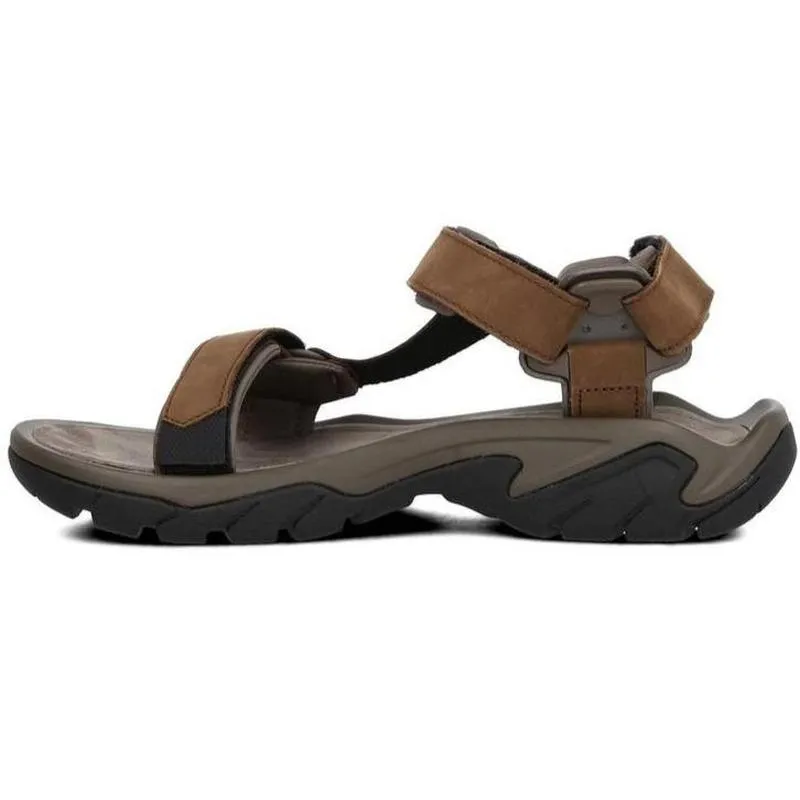 TEVA Terra FI 5 Leather Mens Walking Sandals - Carafe