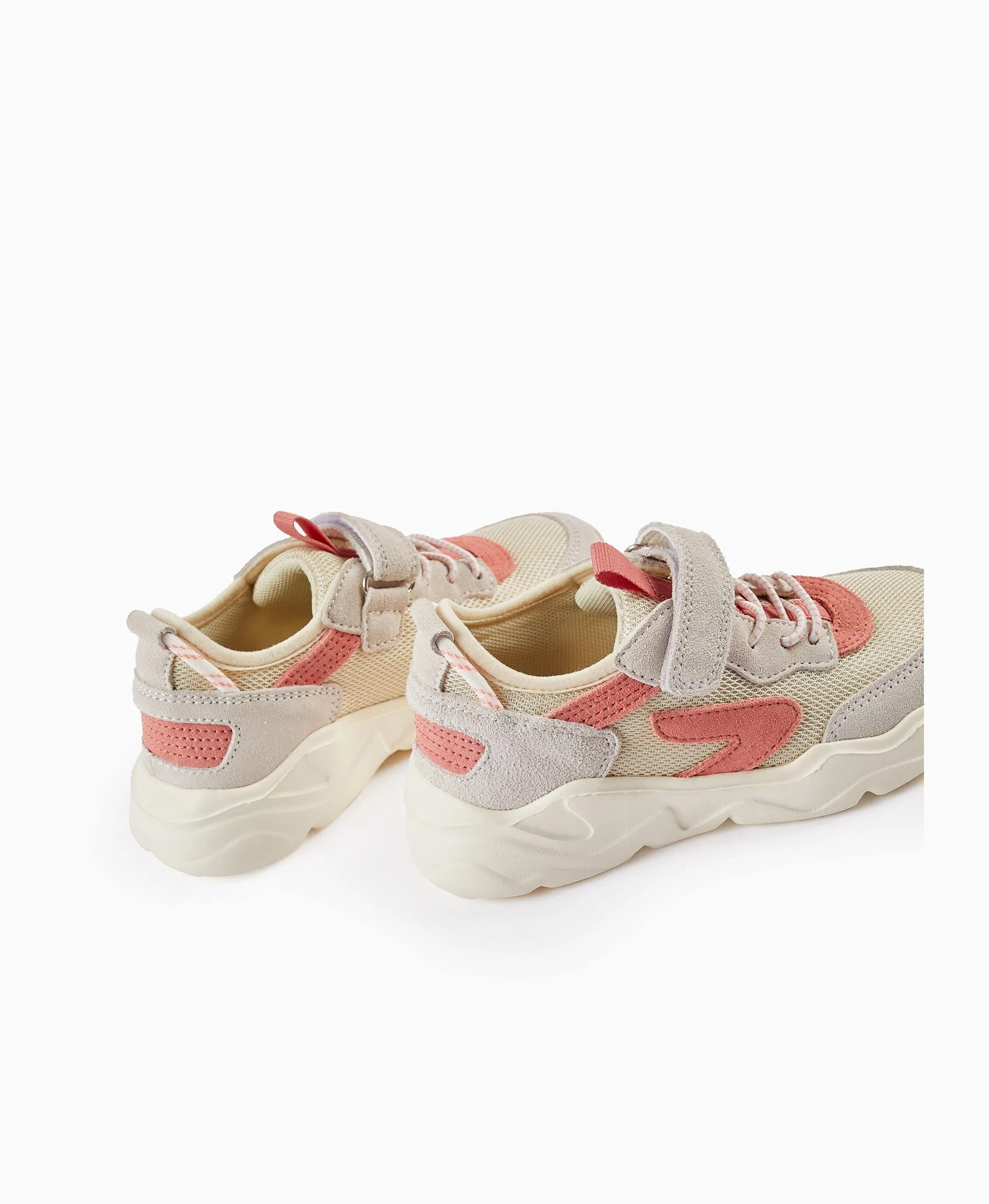 Trainers for Girls 'ZY Superlight', Beige/Light Grey/Pink