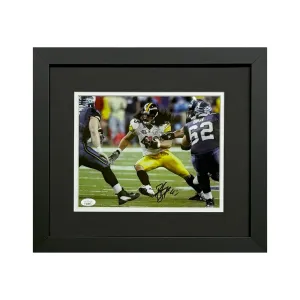 Troy Polomalu Signed Pittsburgh Steelers Framed 8x10 Photo