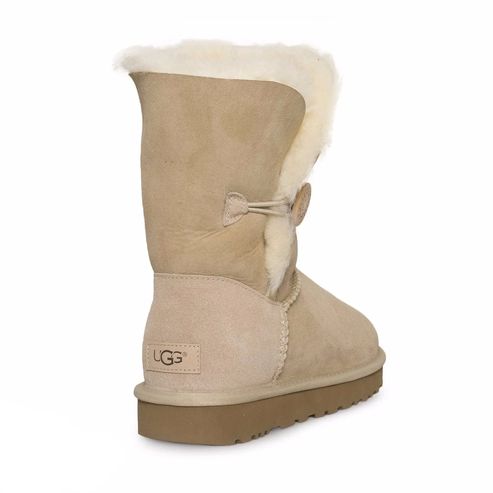 UGG Bailey Button Sand Boots