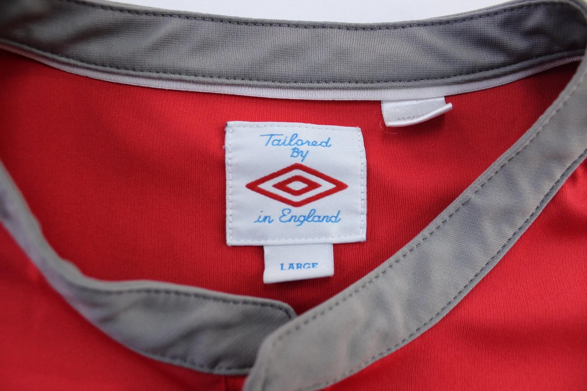 Umbro Embroidered Logo England Soccer Jersey