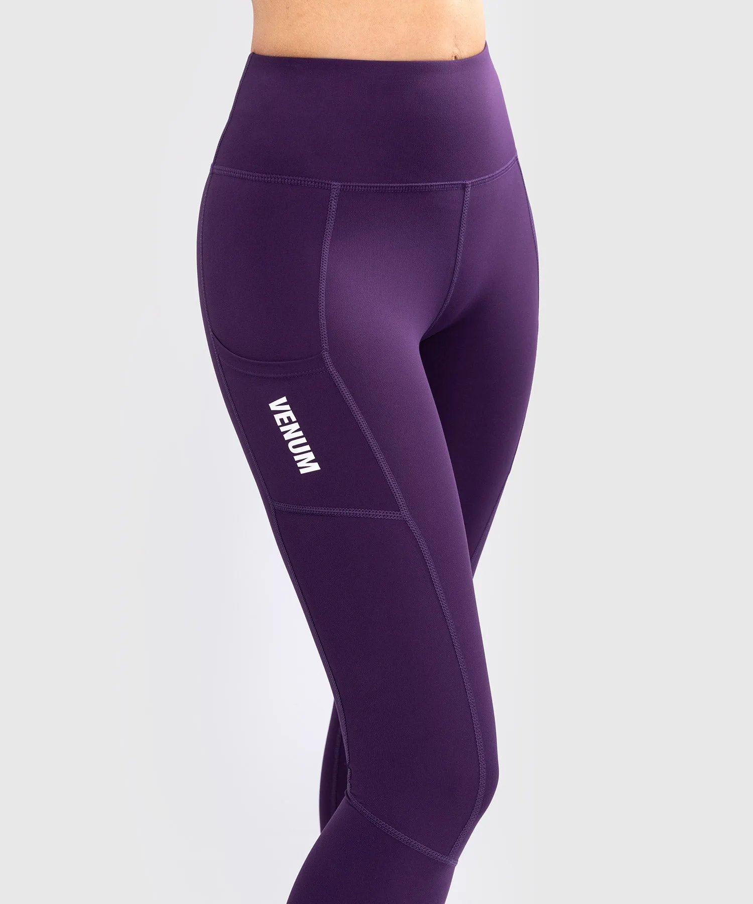 Venum Essential Women's Performance Leggings - Deep Purple