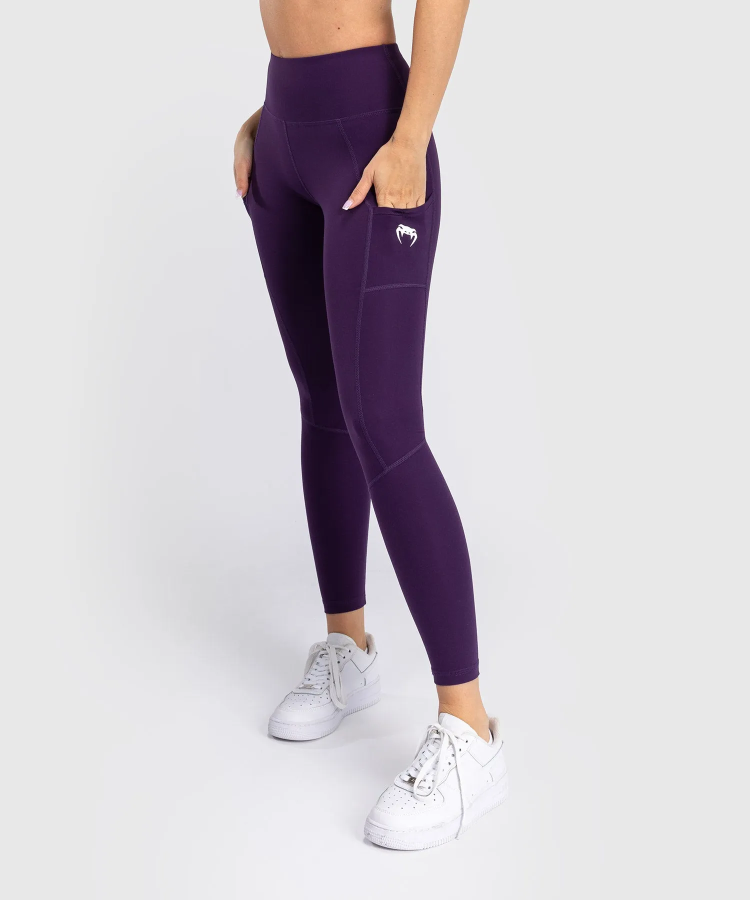 Venum Essential Women's Performance Leggings - Deep Purple