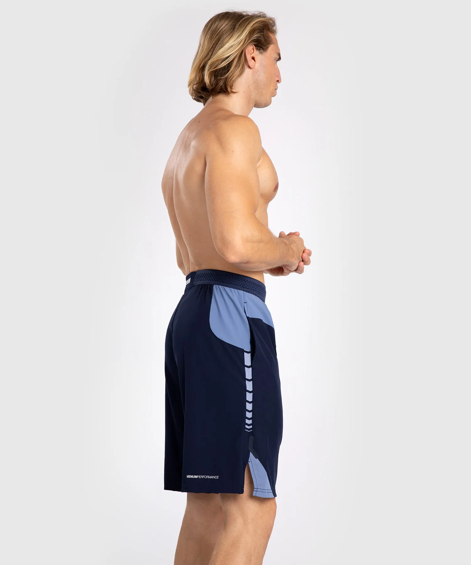 Venum Tempest Men's Training Shorts - Navy Blue/Blue