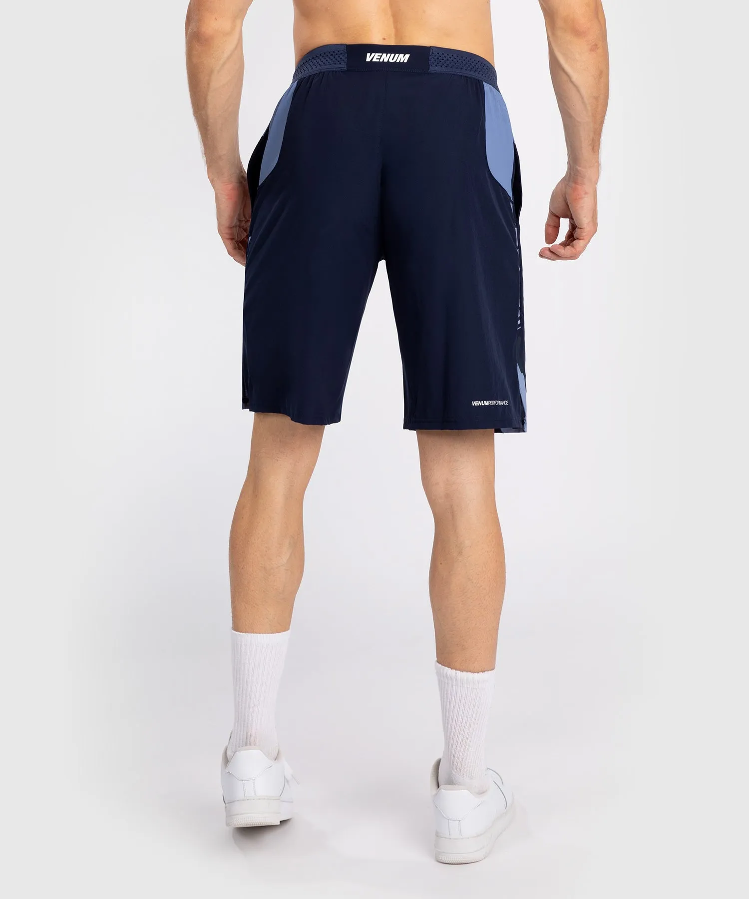 Venum Tempest Men's Training Shorts - Navy Blue/Blue