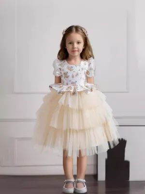 Vintage Garden Style Children's Gown