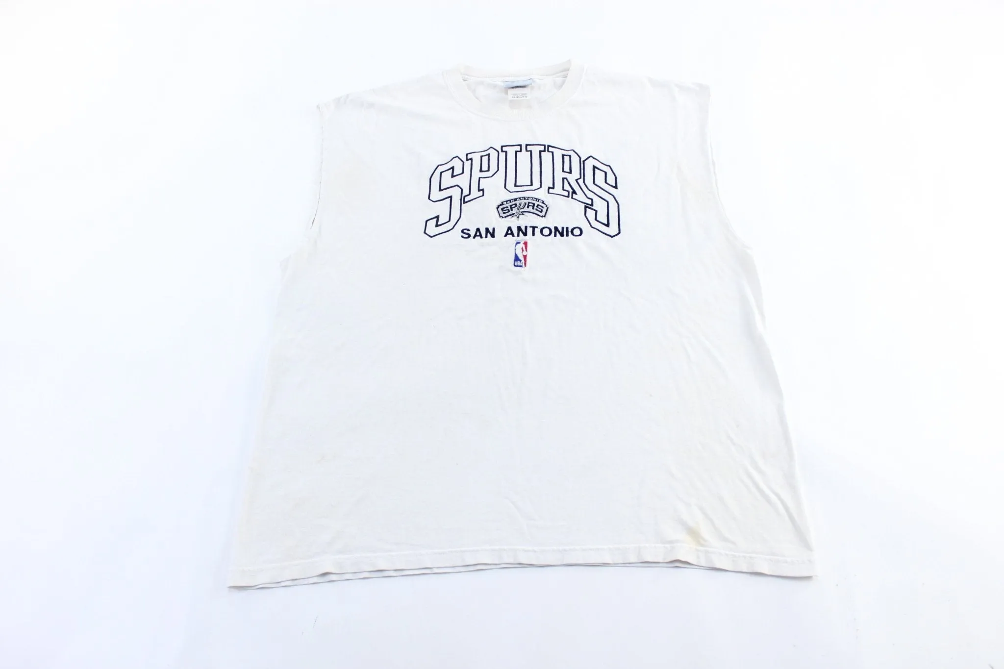 Vintage Reebok Embroidered San Antonio Spurs Tank Top