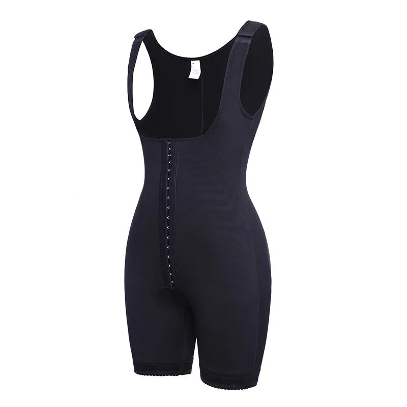 Women's High Compression Post-Surgical Belly Underbust Slimming Bodysuit